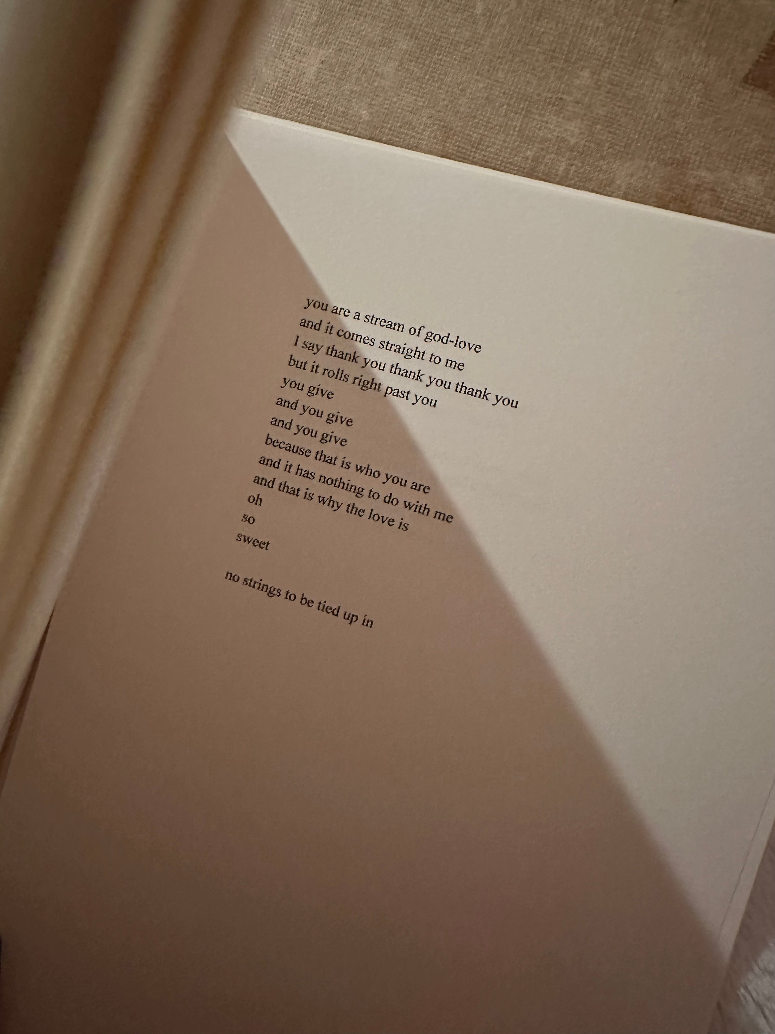 most ardently - poetry book